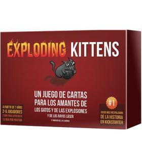 Juego de mesa asmodee exploding kittens pegi 7