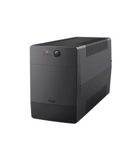 Trust Paxxon sistema de alimentación ininterrumpida (UPS) 1 kVA 600 W 4 salidas AC