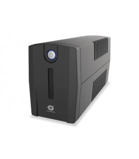 Conceptronic ZEUS01E sistema de alimentación ininterrumpida (UPS) Línea interactiva 0,65 kVA 360 W 4 salidas AC