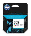 HP Cartucho de tinta original 302 tricolor