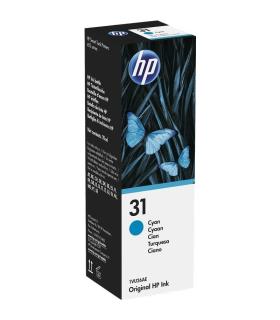 Botella de Tinta Original HP n31/ Cian