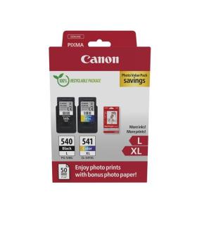 CANON CARTUCHO NEGRO/COLOR PG-540L/CL-541XL + PAPEL FOTO 4X6 (GP-501 50H)