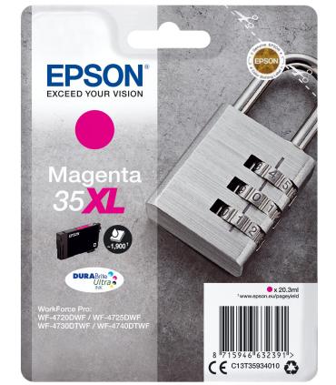 Epson Padlock Singlepack Magenta 35XL DURABrite Ultra Ink