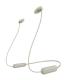 Auriculares Inalmbrico Intrauditivos Sony WI-C100/ con Micrfono/ Bluetooth/ Beige