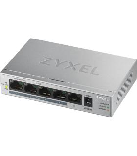 Zyxel GS1005HP No administrado Gigabit Ethernet (10 100 1000) Energía sobre Ethernet (PoE) Plata