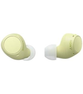 Auriculares Bluetooth Sony WF-C510 con estuche de carga/ Autonoma 5h/ Amarillos