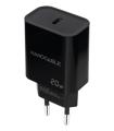 Nanocable Cargador USB-C PD 20W, Negro