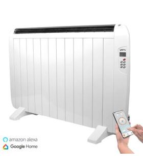 Yoevu radiador elctrico bajo consumo 12 elementos 1800w de pared o pie blanco