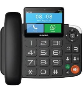 Telfono Inalmbrico Maxcom MM42D 4G/ Negro