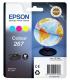 Epson Globe Singlepack Colour 267 ink cartridge