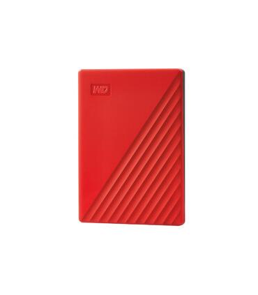 Western Digital My Passport disco duro externo 2000 GB Rojo