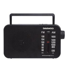 Radio Porttil Daewoo DW1123/ Negra