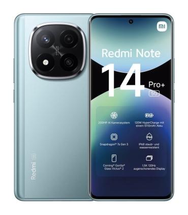 Smartphone Xiaomi Redmi Note 14 Pro+ 8GB/ 256GB/ 6.67\'/ 5G/ Azul