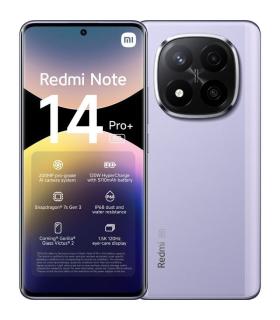 Smartphone Xiaomi Redmi Note 14 Pro+ 8GB/ 256GB/ 6.67\'/ 5G/ Prpura