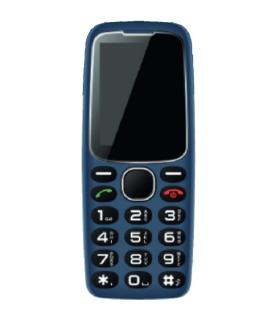 Telfono Mvil Daewoo DW8001BL para Personas Mayores/ Azul