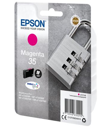 Epson Padlock Singlepack Magenta 35 DURABrite Ultra Ink