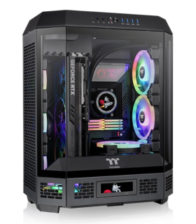 CAJA THERMALTAKE THE TOWER T600 ATX 2XUSB 3.0 SIN FUENTE NEGRO