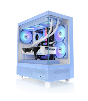 CAJA THERMALTAKE VIEW 270 TG HYDRANGEA ARGB ATX 2XUSB 3.2 SIN FUENTE AZUL