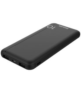 Powerbank 10000mAh Philips DLP1810NB/62/ Negra