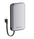 Powerbank 10000mAh Vention I12IA/ 20W/ Negra/ Incluye Cable USB Tipo-C y Lightning