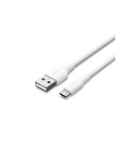 Cable USB 2.0 Vention CTIWG/ USB Macho - MicroUSB Macho/ Hasta 60W/ 480Mbps/ 1.5m/ Blanco