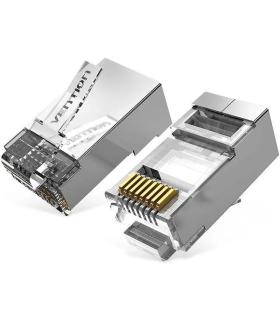 Conector RJ45 IDFR0-10/ Cat.6A FTP/ 10 uds