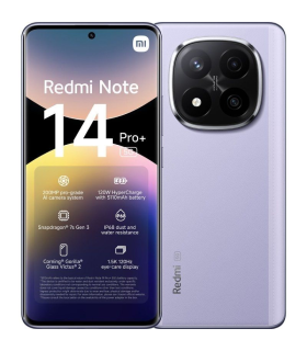 Smartphone Xiaomi Redmi Note 14 Pro+ 12GB/ 512GB/ 6.67\'/ 5G/ Prpura