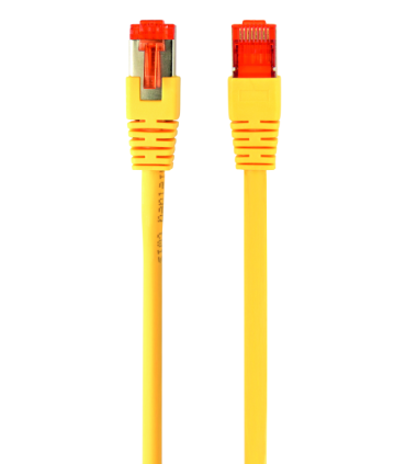 CABLE RED S-FTP GEMBIRD CAT 6A LSZH AMARILLO 10 M