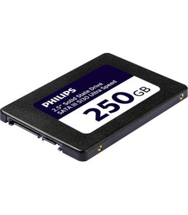 Disco Ssd Sata3 250gb Philips Fm25ss130b S130 Ultra Speed Lectura 550mb/s Escritura 500mb/s