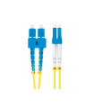 CABLE FIBRA OPTICA LANBERG 5M MONO SC/UPC-LC/UPC DUPLEX LSZH G657A1 3.0MM YELLOW