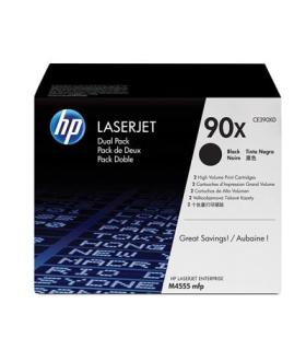 HP Laserjet M4555mfp Toner Negro 90X (Pack 2)