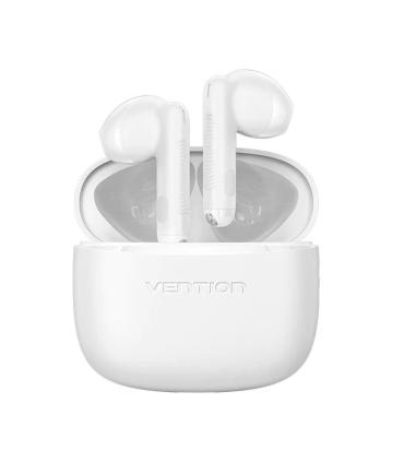 Auriculares Bluetooth Vention ELF 03 NBHW0 con estuche de carga/ Autonoma 6h/ Blancos