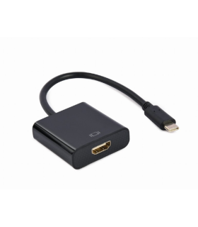 CABLE ADAPTADOR USB TIPO-C A HDMI 4K 60HZ 15 CM NEGRO