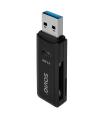 LECTOR DE TARJETAS SD - USB 3.0 NEGRO SAVIO AK-64