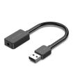 Tarjeta De Sonido Vention CDZB0/ USB Macho - 1x Jack 3.5 Hembra