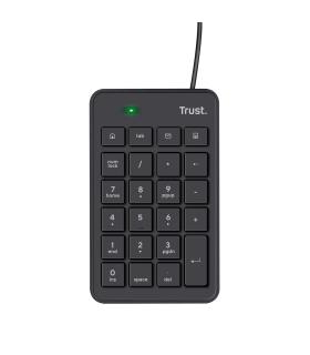 Trust 22221 teclado numérico Portátil PC USB Negro