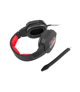 GENESIS H59 Auriculares Alámbrico Diadema Juego Negro, Rojo