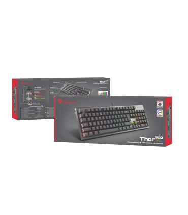 GENESIS Thor 300 RGB teclado Juego USB QWERTY Español Negro