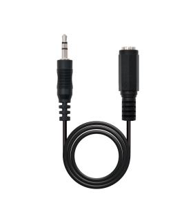 Nanocable 10.24.0205 cable de audio 5 m 3,5mm Negro