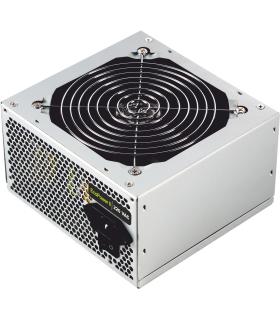 TooQ TQEP-500SSE unidad de fuente de alimentación 500 W 24-pin ATX ATX Plata