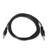 AISENS A128-0141 cable de audio 0,3 m 3,5mm Negro