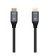 AISENS Cable HDMI V2.1 Ultra Alta Velocidad   HEC 8k@60Hz 48Gbps, A M-A M, Gris Negro, 2.0m