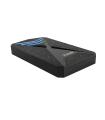 TooQ TQE-2550BL caja para disco duro externo Carcasa de disco duro/SSD Negro 2.5"