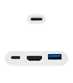 Nanocable CONVERSOR USB-C A HDMI   USB   USB-C, 3 EN 1, 15 CM