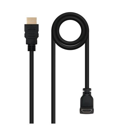 Nanocable CABLE HDMI ACODADO V1.4 (ALTA VELOCIDAD   HEC), A M-A M, 1.8 M