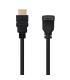 Nanocable CABLE HDMI ACODADO V1.4 (ALTA VELOCIDAD   HEC), A M-A M, 1.8 M