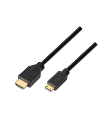 AISENS A119-0114 cable HDMI 1,8 m HDMI tipo A (Estándar) HDMI Type C (Mini) Negro