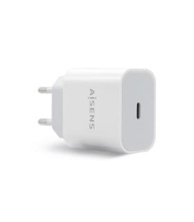 AISENS Cargador USB-C PВ3.0 1 Puerto 1x USB-C 20 W, Blanco