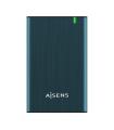 AISENS Caja Externa 2.5" ASE-2525PB 9.5 mm SATA A USB 3.0/USB 3.1 Gen1, Azul Pacifico