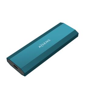 AISENS Caja Externa M.2 (NGFF) ASM2-019BLU SATA NVMe a Usb3.1 Gen2, Azul